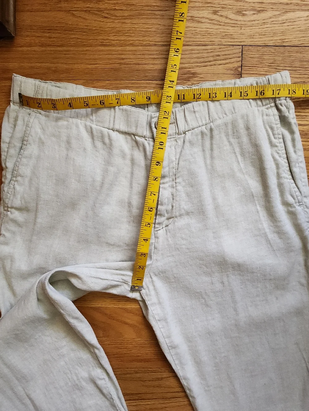 Tommy Bahama-Beach Linen Cropped Length Drawstring Waist Size XL